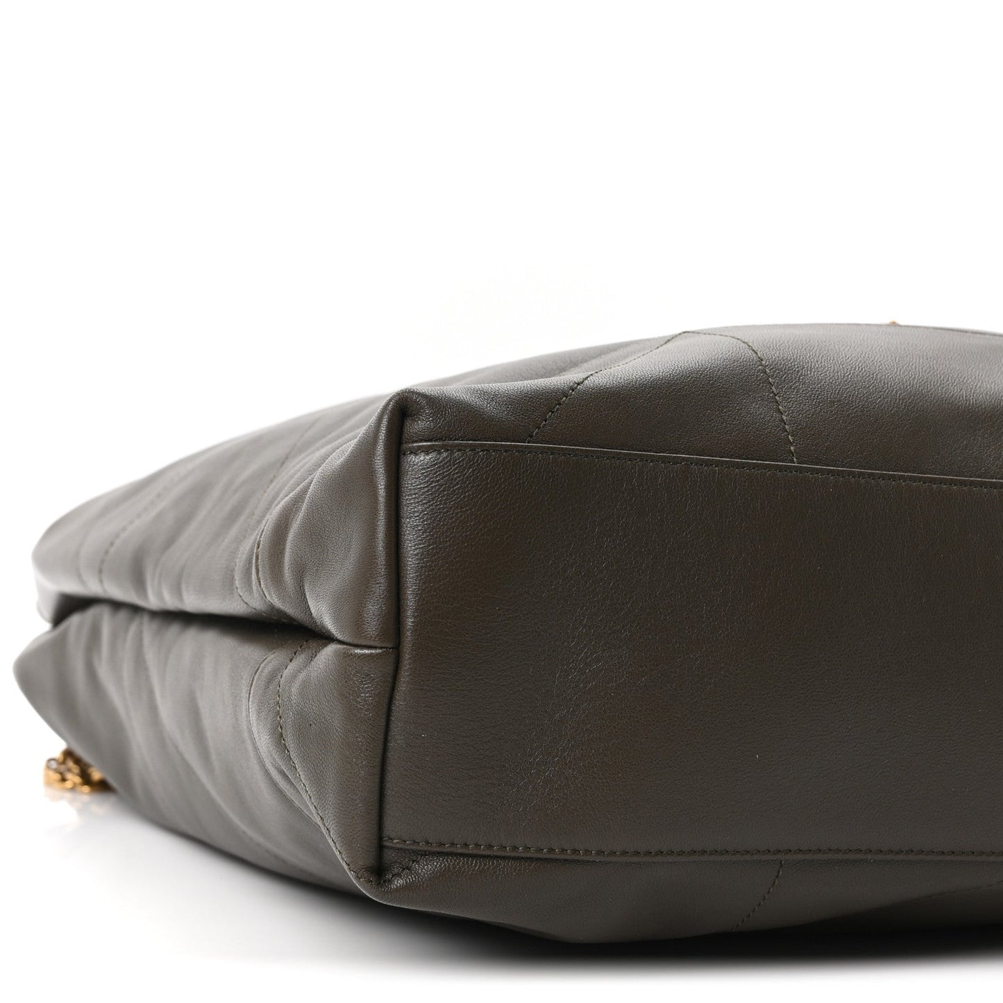 Saint Laurent Lambskin Matelasse Monogram Large Jamie 4.3 Shoulder Bag Light Musk