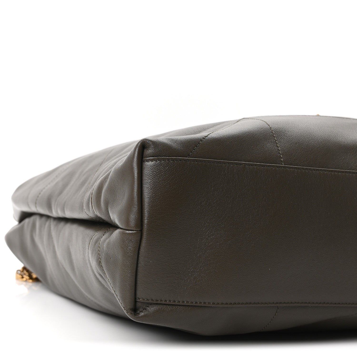 Saint Laurent Lambskin Matelasse Monogram Large Jamie 4.3 Shoulder Bag Light Musk