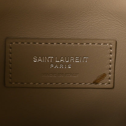 Saint Laurent Smooth Calfskin Small Le 5 A 7 Soft Hobo Sea Salt