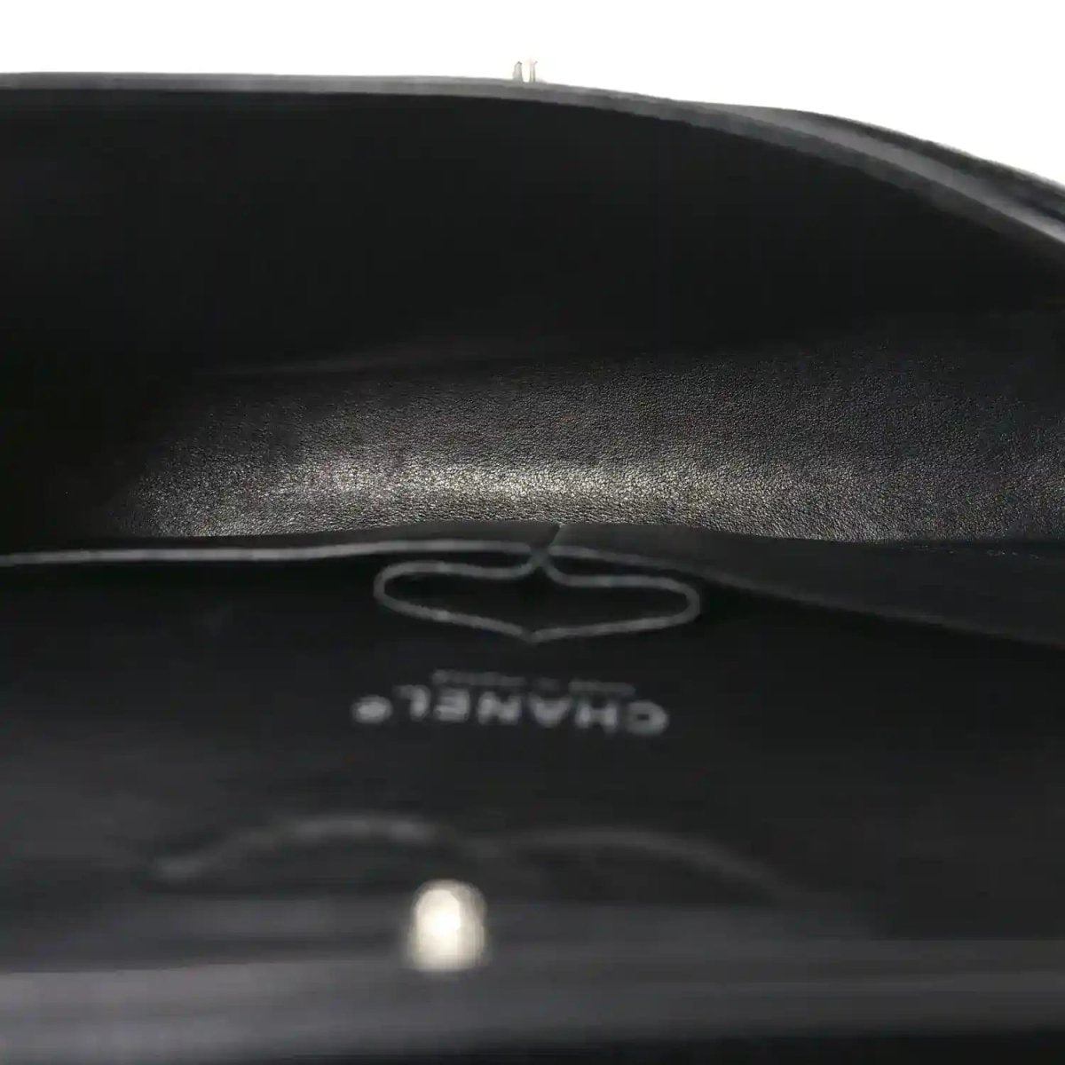 Chanel Black Caviar Quilted Leather Medium Double Flap Bag - NEESTRA