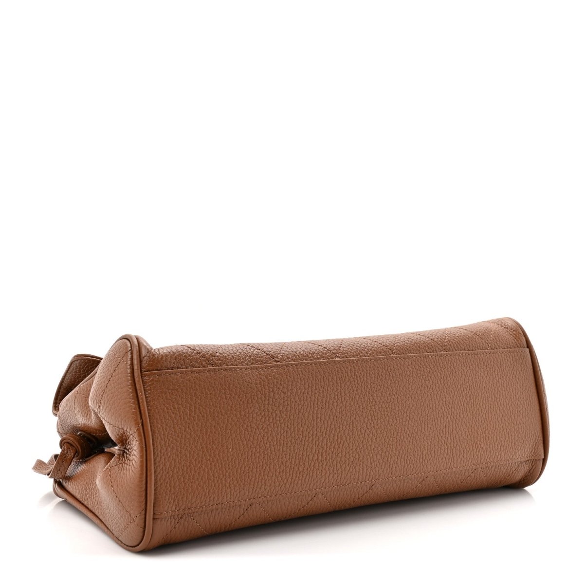 Chanel Grained Calfskin Stitched Urban Essentials Small Shopping Bag Camel - NEESTRA