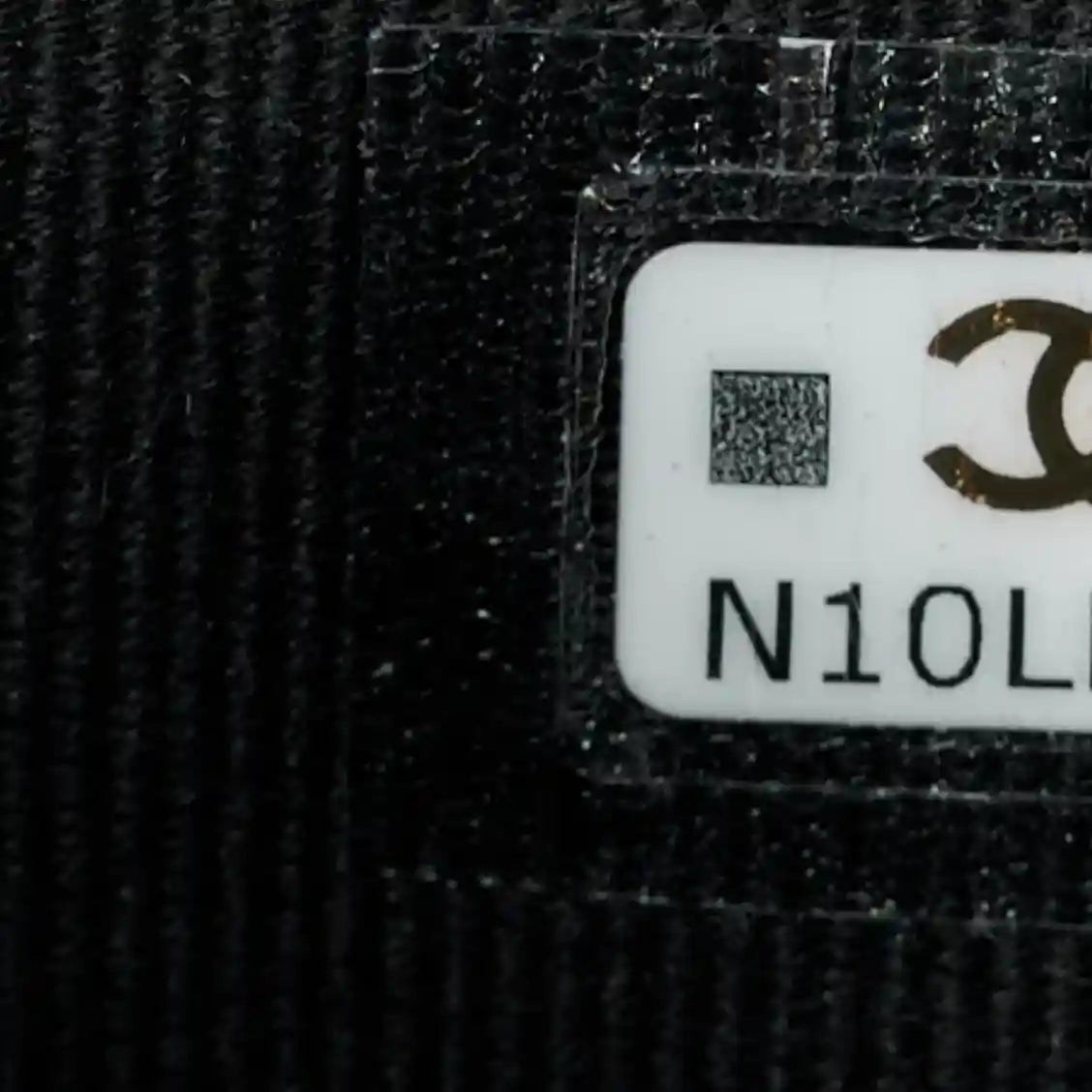 Chanel Quilted Lambskin Pearl Top Handle Clutch with Chain Black - NEESTRA