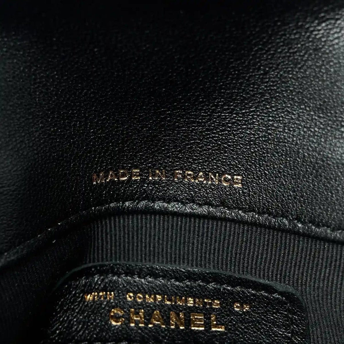 Chanel Quilted Lambskin Pearl Top Handle Clutch with Chain Black - NEESTRA
