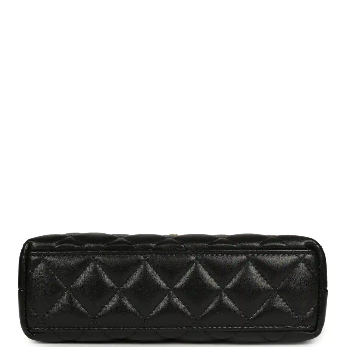 Chanel Small Kelly Shopper Bag in Black Shiny Aged Calfskin - NEESTRA