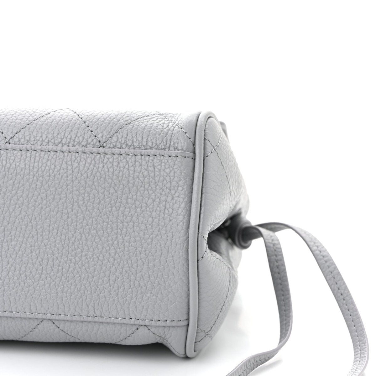 CHANEL Urban Essentials Grained Calfskin Small Shopping Bag Grey - NEESTRA