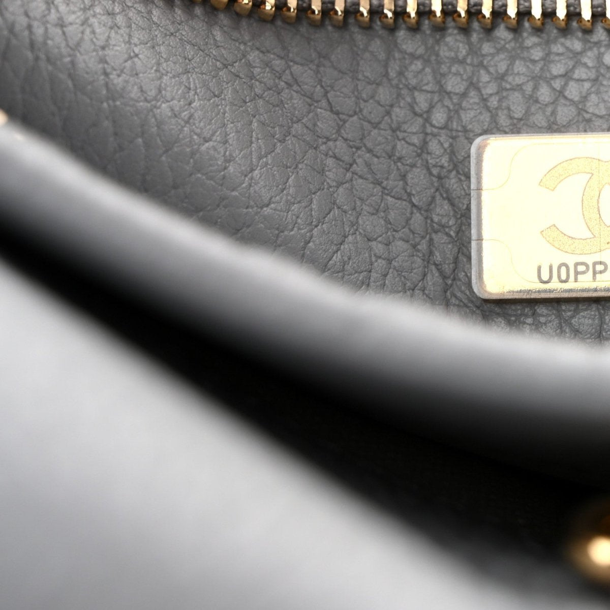 CHANEL Urban Essentials Grained Calfskin Small Shopping Bag Grey - NEESTRA