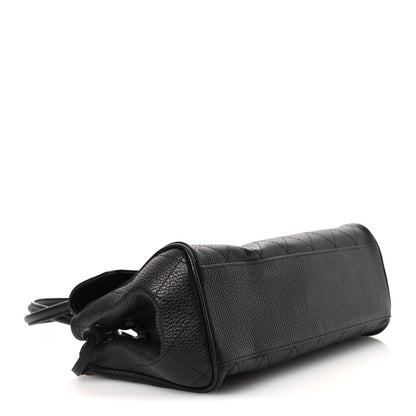 Chanel Urban Essentials Small Shopping Bag Grained Calfskin Black - NEESTRA