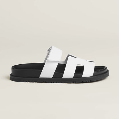 Hermès Chypre Sandal in Suede Goatskin