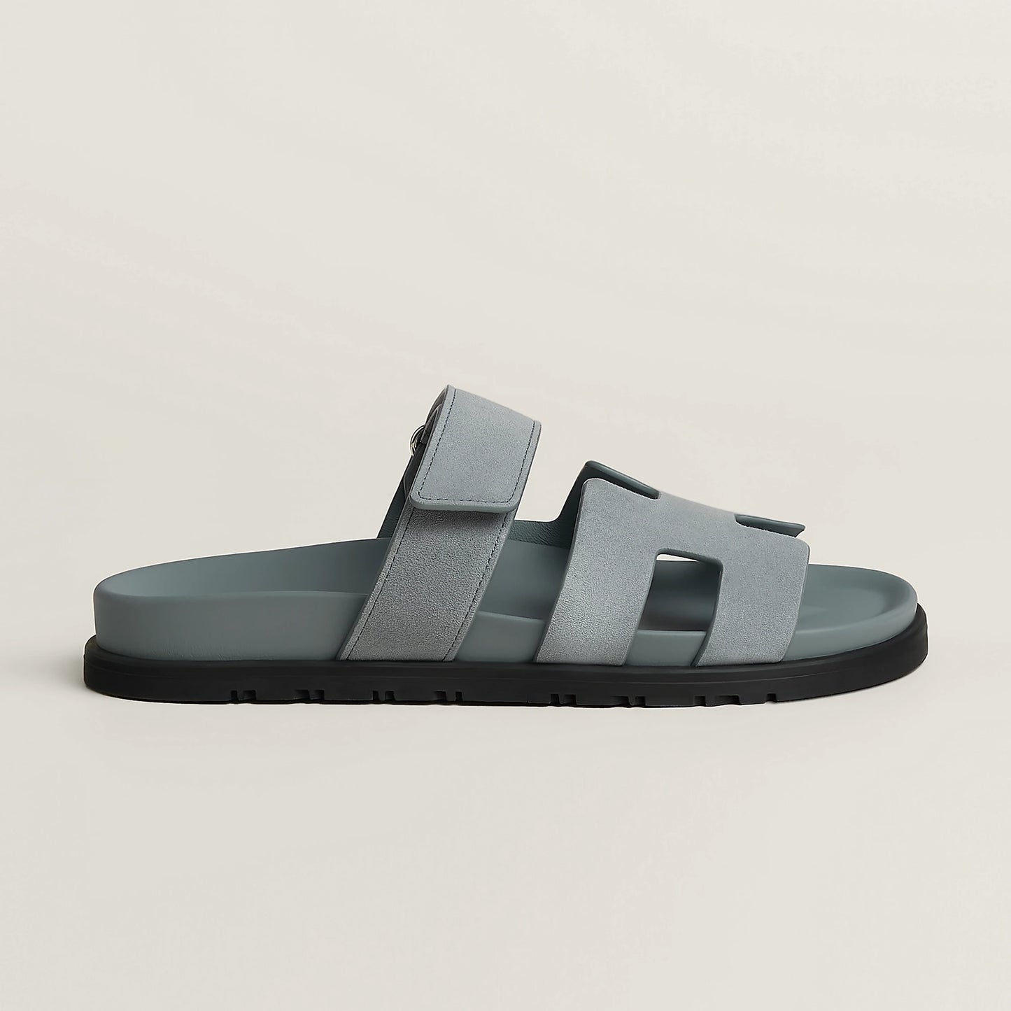 Hermès Chypre Sandal in Suede Goatskin