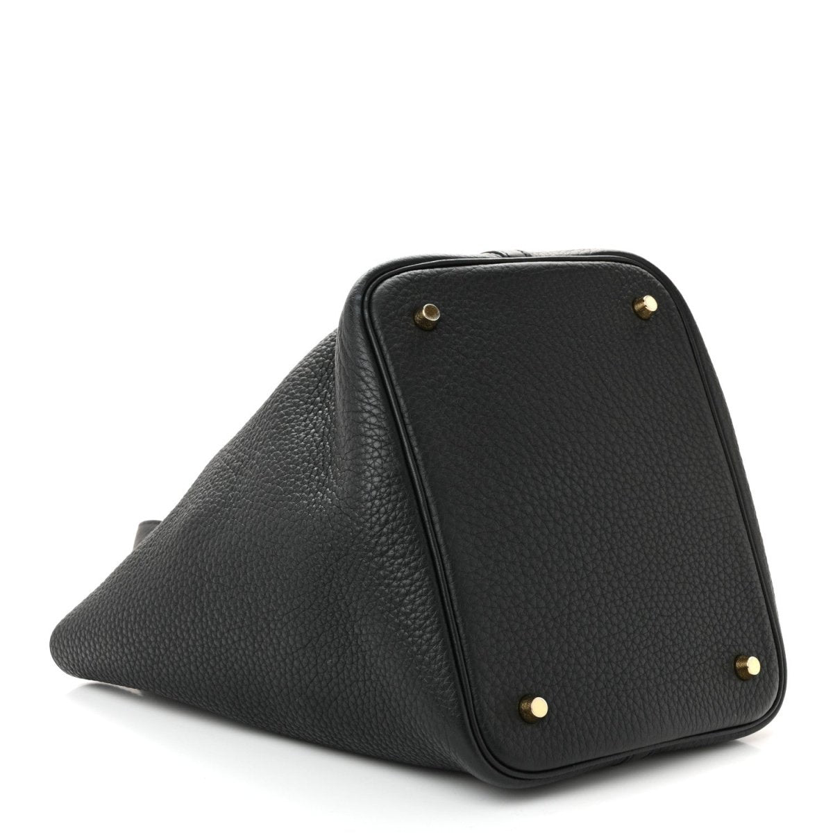 Clemence Picotin Lock 22 MM Tote Handbag Black - NEESTRA