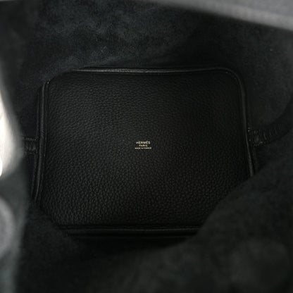 Clemence Picotin Lock 22 MM Tote Handbag Black - NEESTRA