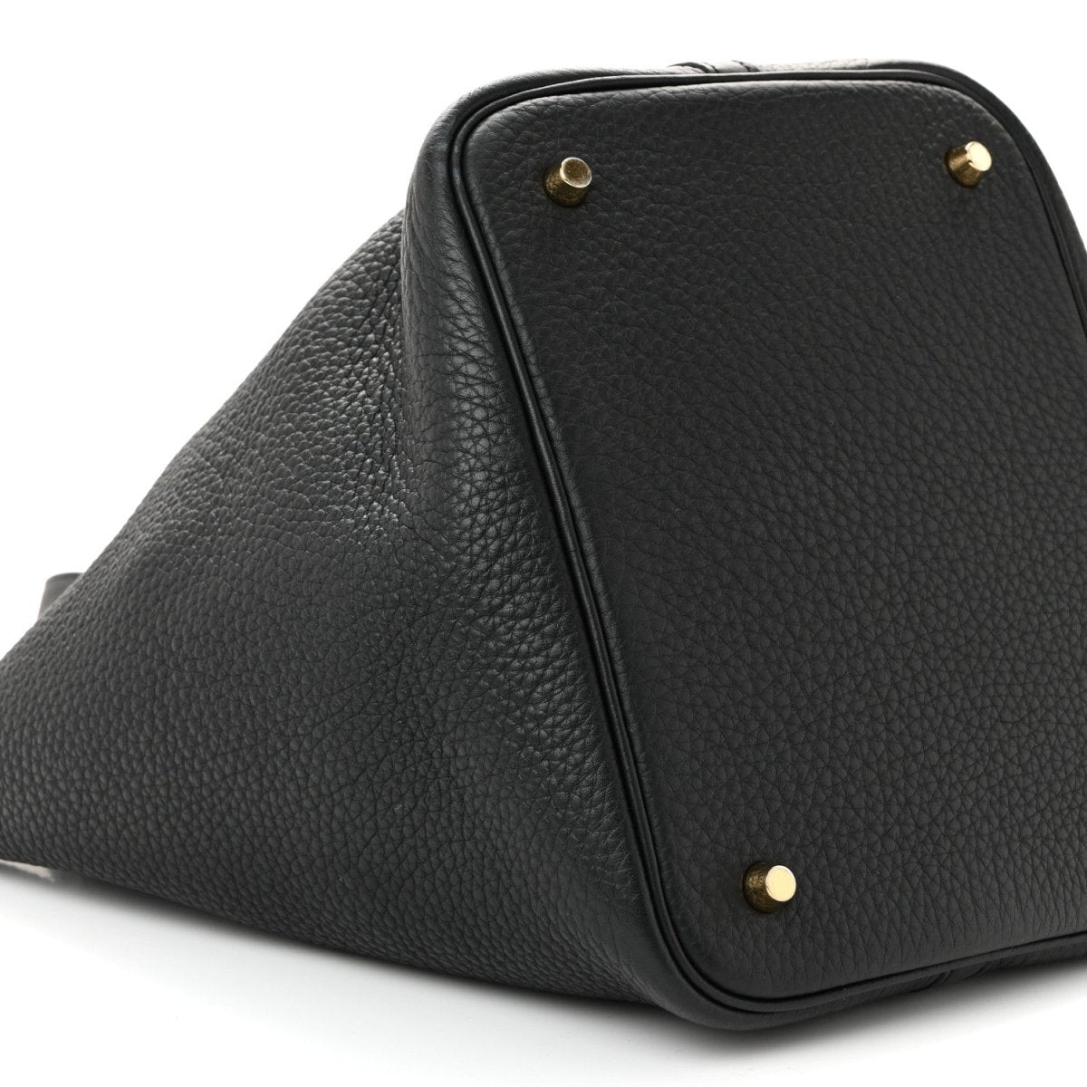 Clemence Picotin Lock 22 MM Tote Handbag Black - NEESTRA