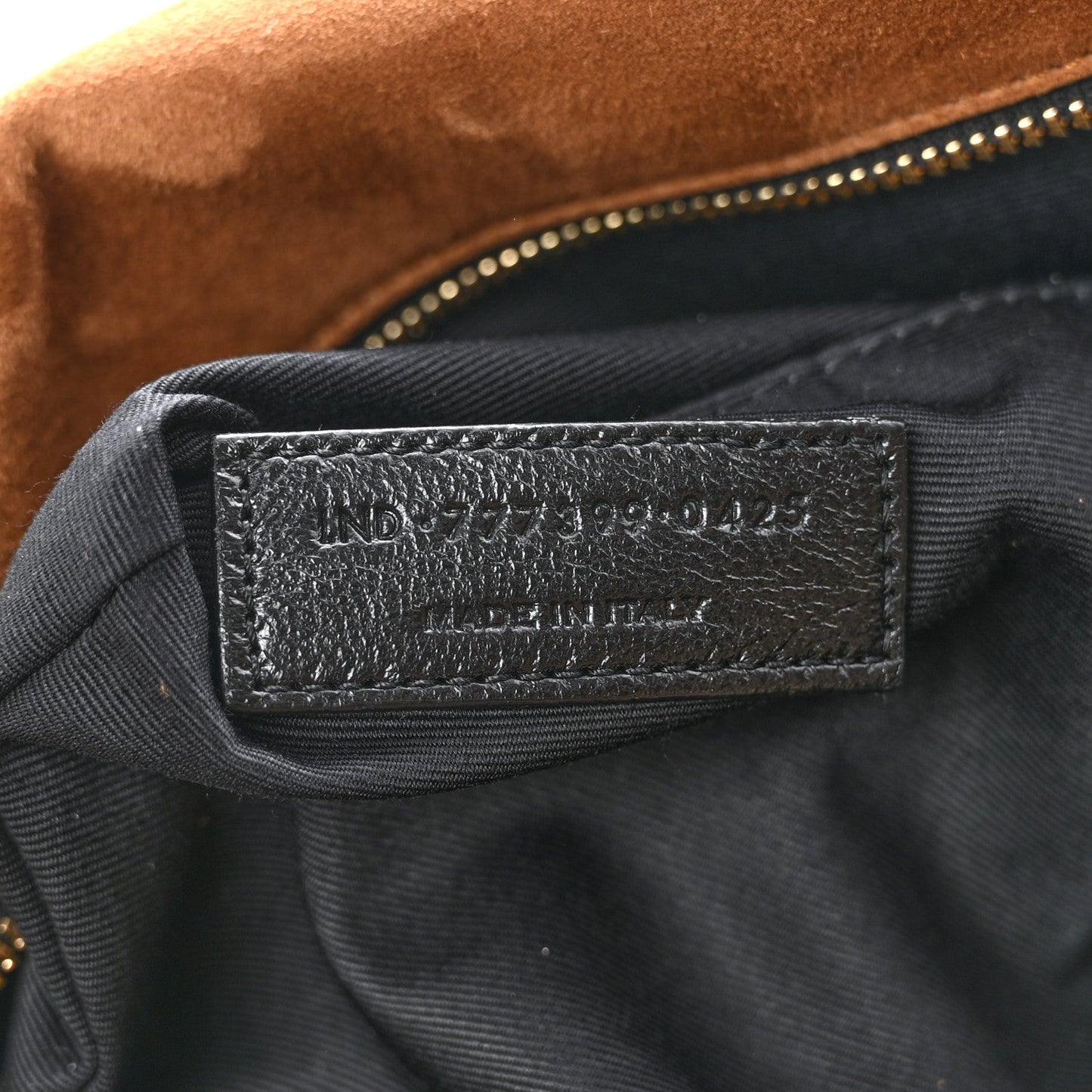 Saint Laurent Large Calypso Suede Shoulder Bag Caramel Cognac