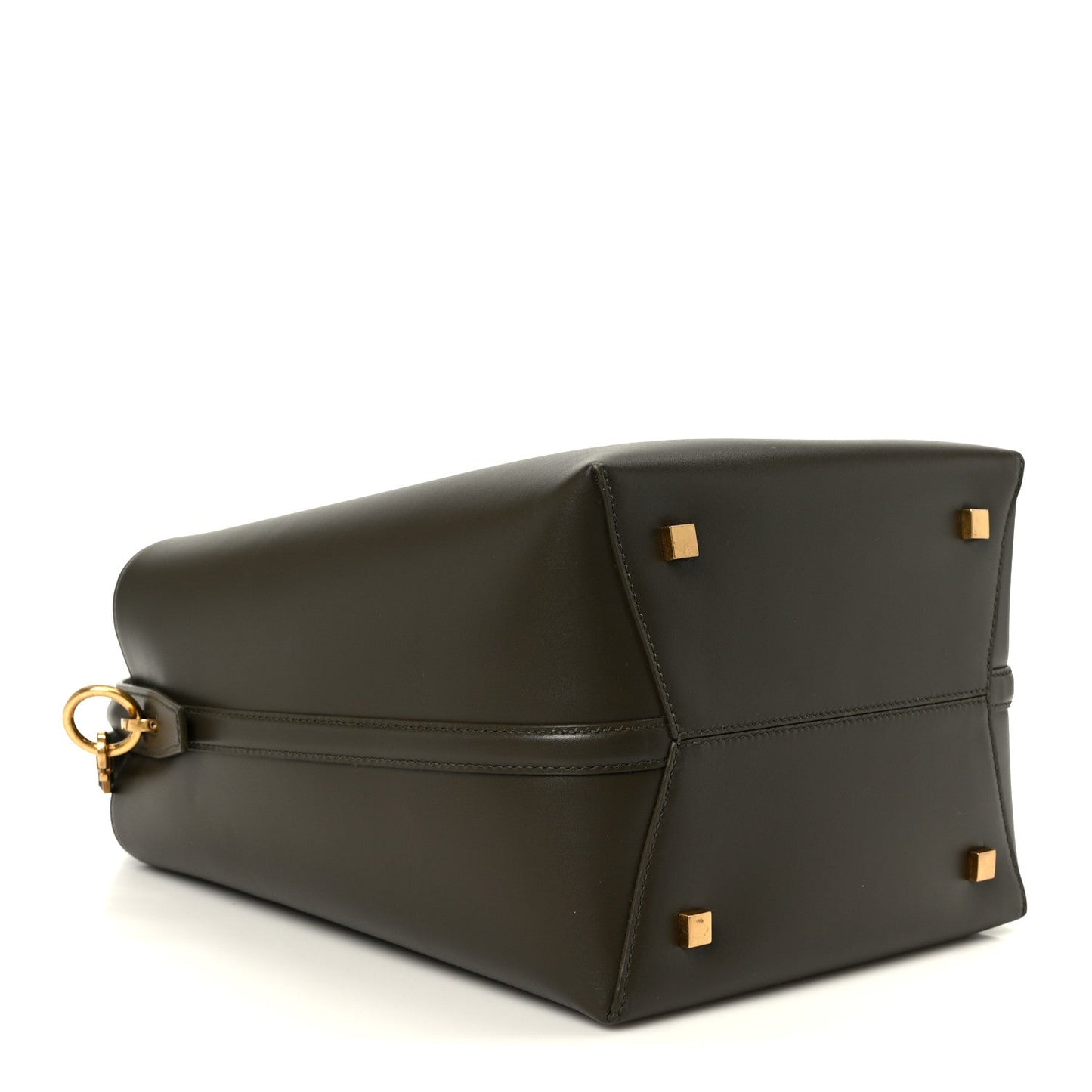 Saint Laurent Shiny Calfskin Le 37 Bucket Bag Arabica