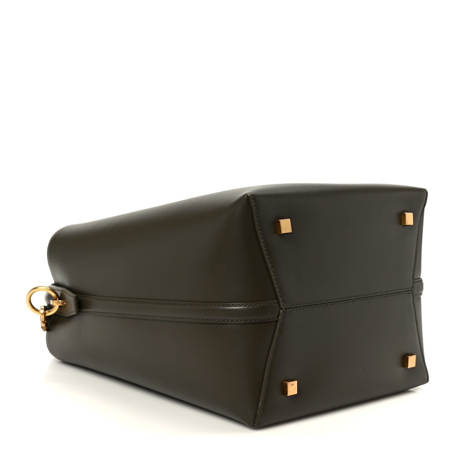 Saint Laurent Shiny Calfskin Le 37 Bucket Bag Arabica