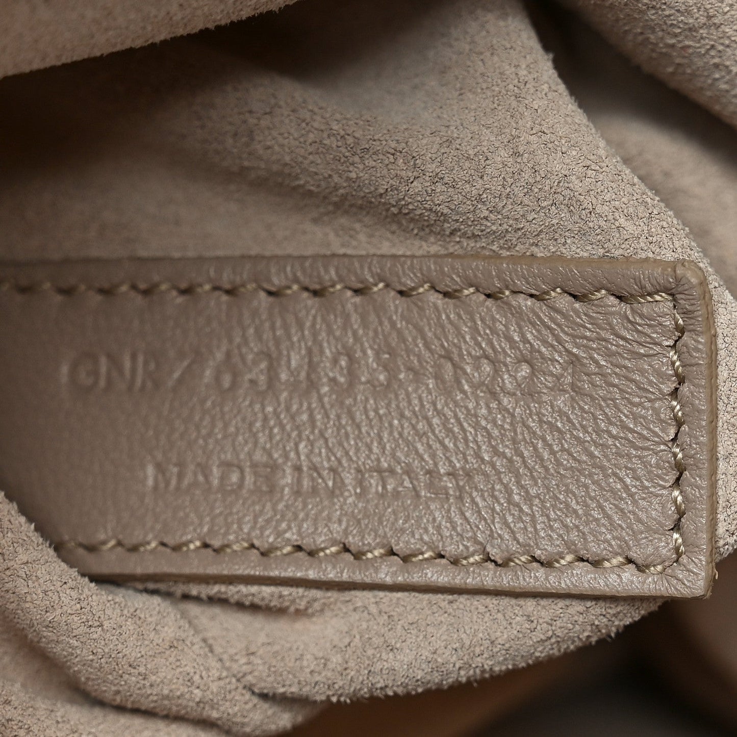 Saint Laurent Grained Deerskin Bea Tote Blanc Vintage