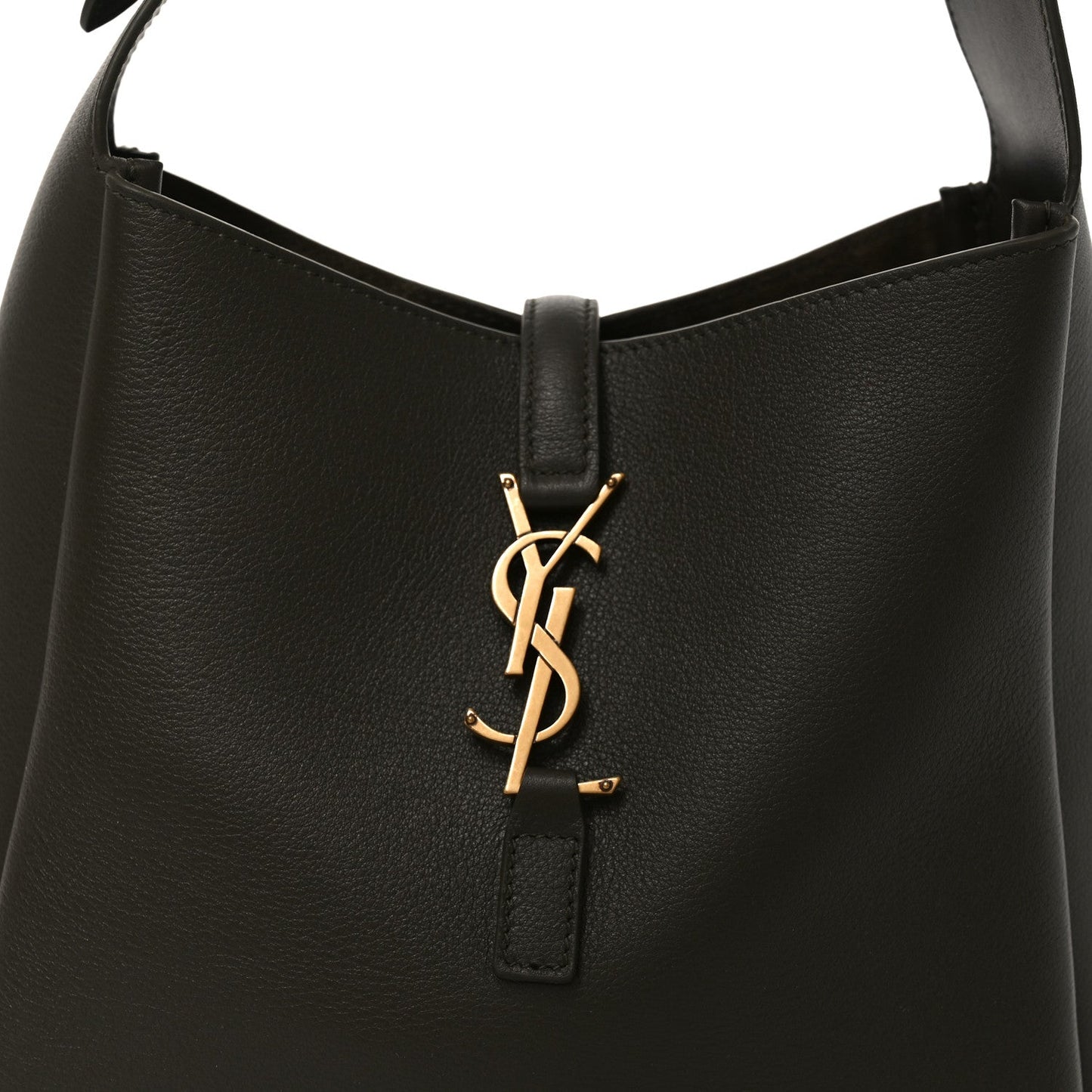Saint Laurent Le 5 A 7 Small Hobo Light Musk