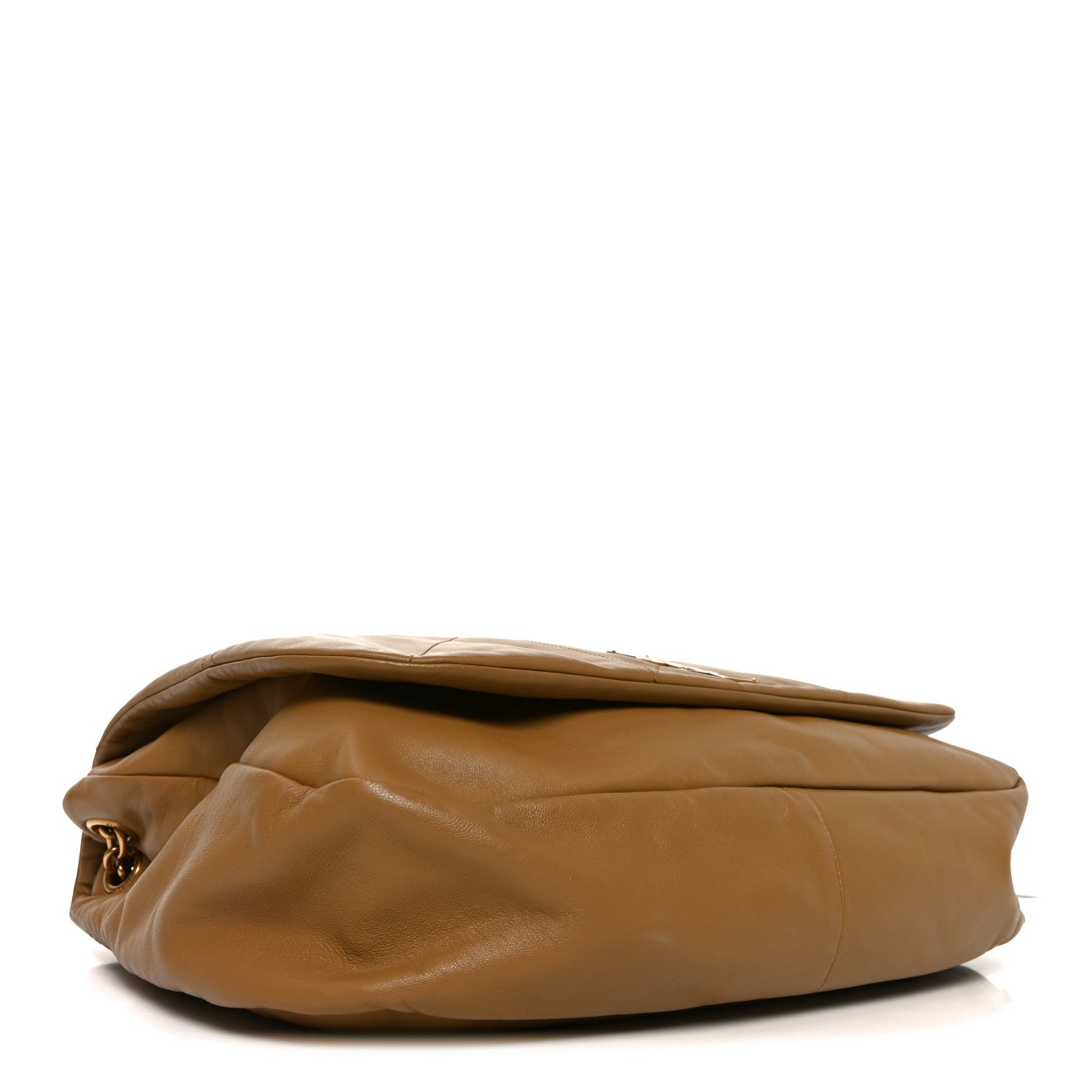 Saint Laurent Lambskin Matelasse Monogram Large Jamie 4.3 Tabac Brown Bag