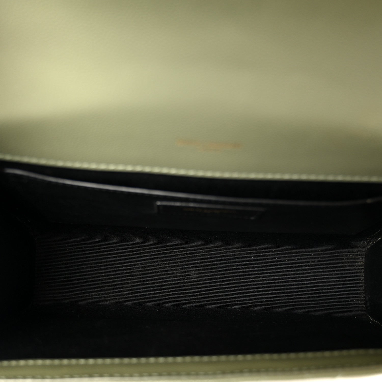 Saint Laurent Grain De Poudre Matelasse Triquilt Medium Monogram Satchel Light Sage