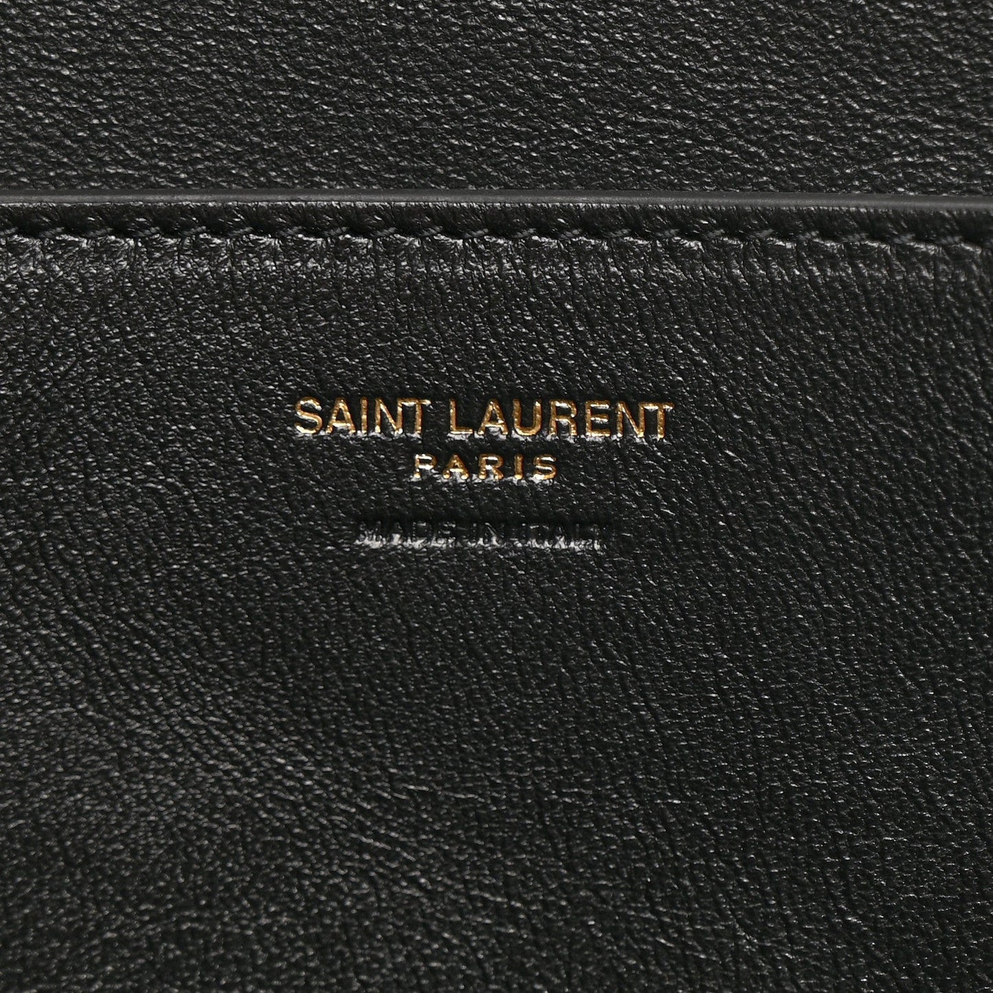 Saint Laurent Suede Large Cassandre Pouch On Chain Caramel Cognac