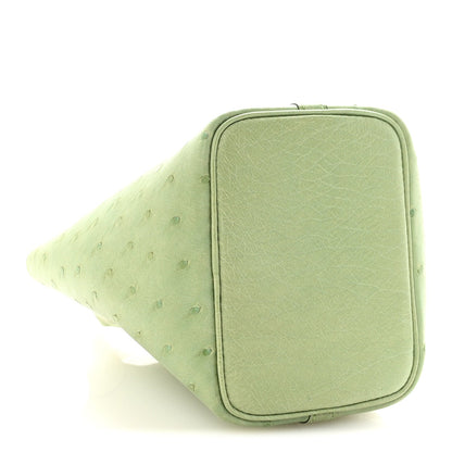Ostrich Micro Picotin Lock Vert Criquet