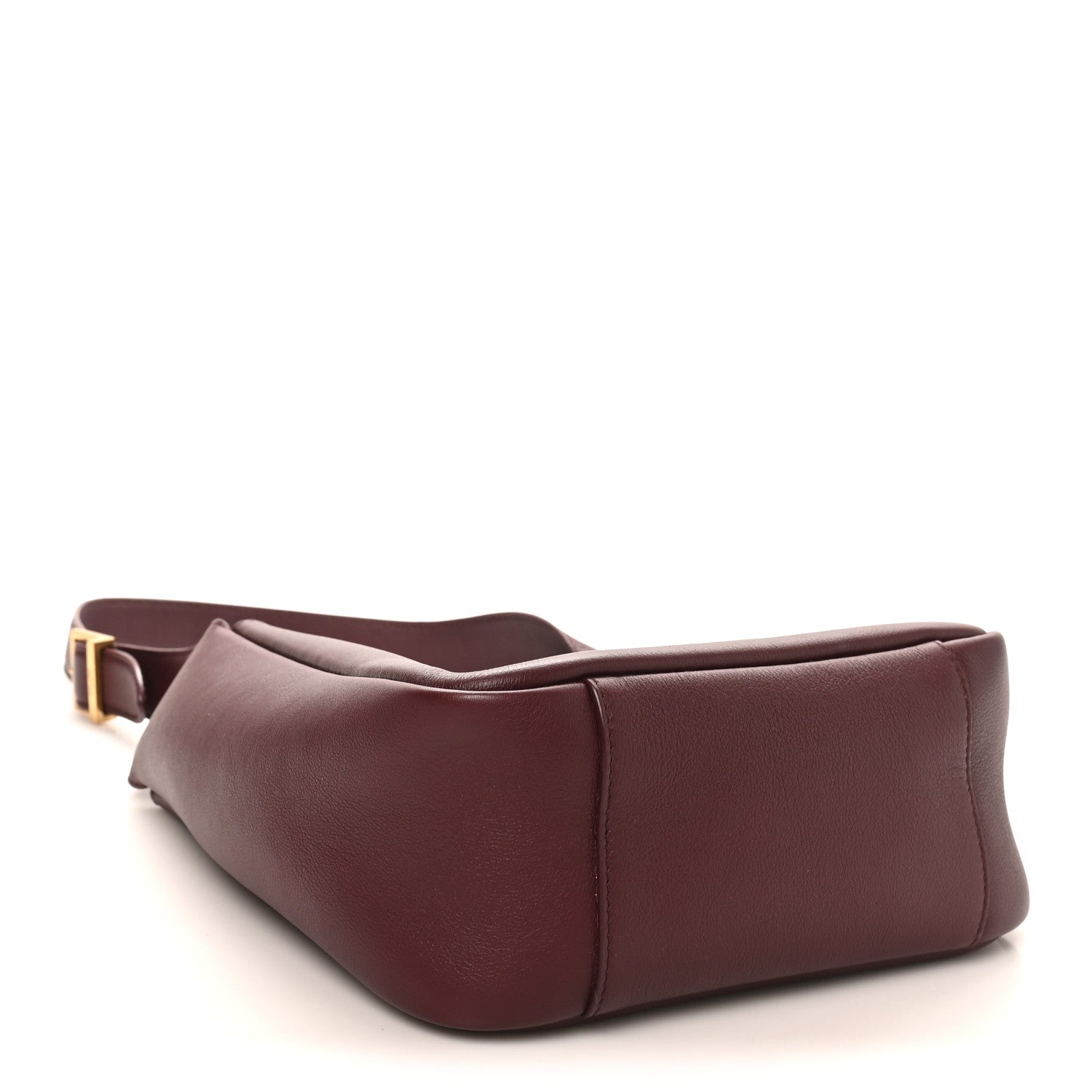 Saint Laurent Smooth Calfskin Small Le 5 A 7 Soft Hobo Rouge Legion
