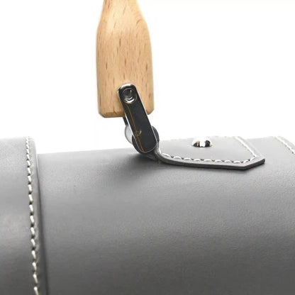 Goyardine Structure Mini Saigon Bag in Grey Canvas Leather - NEESTRA