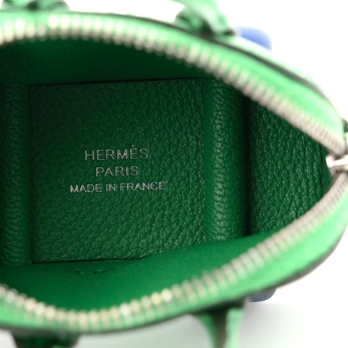 Hermes Chevre Mysore Bolide on Wheels Bag Charm Bamboo - NEESTRA