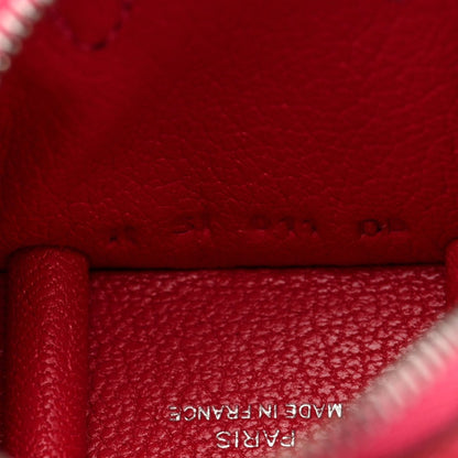 Hermes Chevre Mysore Bolide On Wheels Bag Charm Rose Extreme Vert Vertigo - NEESTRA