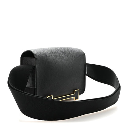 Hermes Chevre Mysore Geta Crossbody Bag Black - NEESTRA