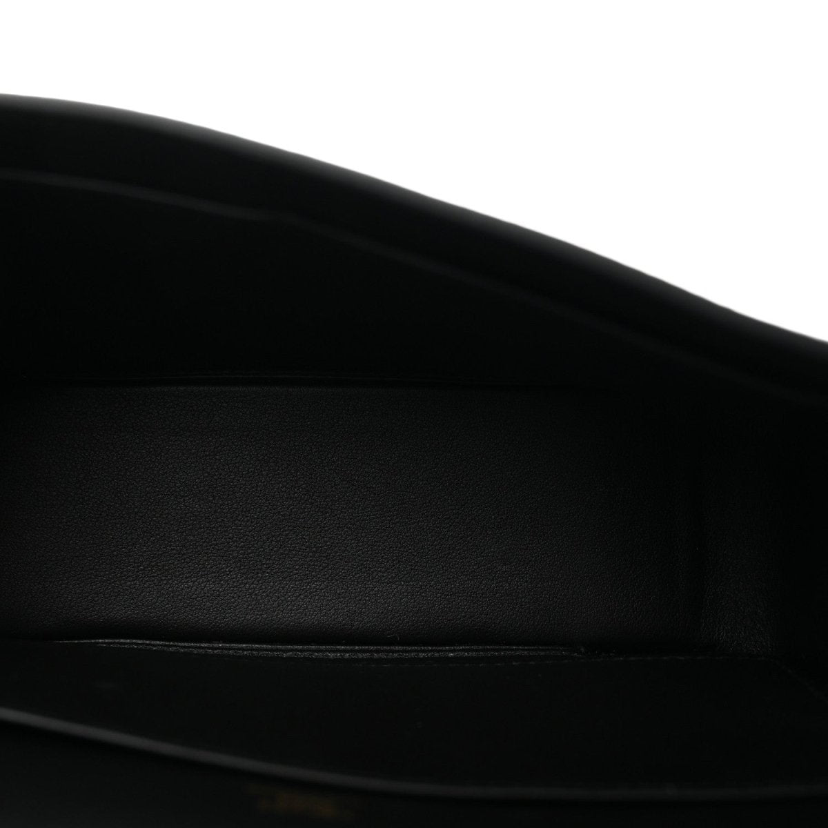 Hermes Chevre Mysore Geta Crossbody Bag Black - NEESTRA