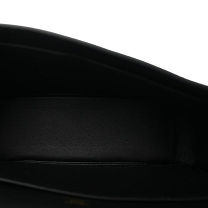 Hermes Chevre Mysore Geta Crossbody Bag Black - NEESTRA