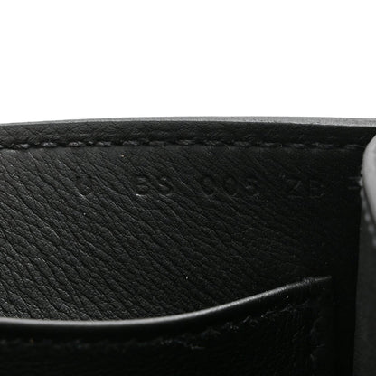 Hermes Chevre Mysore Geta Crossbody Bag Black - NEESTRA