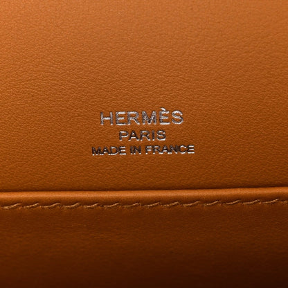 Hermes Chevre Mysore Geta Messenger Bag Caramel - NEESTRA