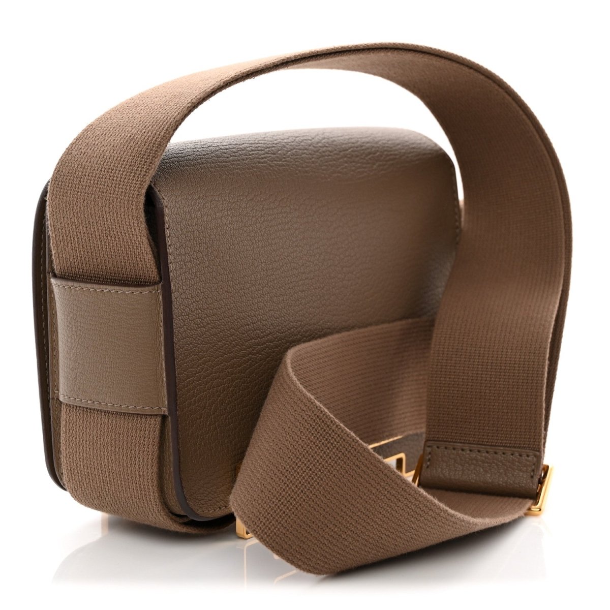 Hermes Chevre Mysore Geta Messenger Bag Etoupe - NEESTRA