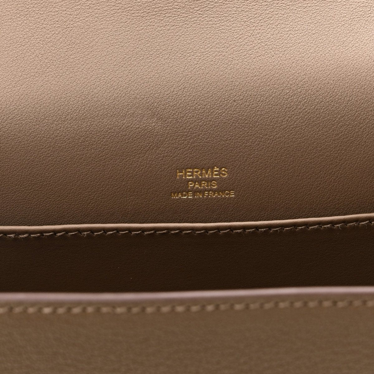 Hermes Chevre Mysore Geta Messenger Bag Etoupe - NEESTRA