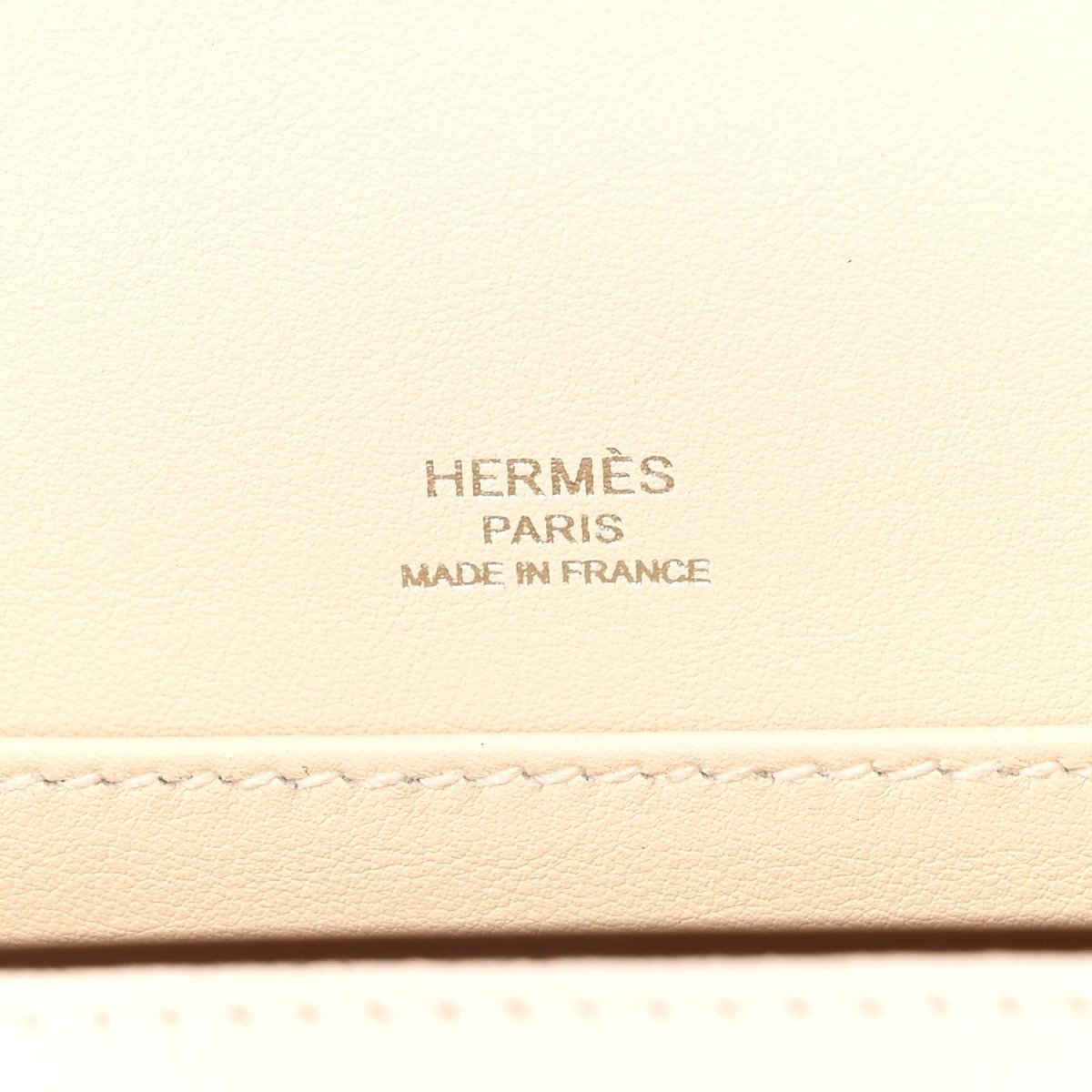 Hermes Chevre Mysore Geta Messenger Bag Nata Goatskin Leather - NEESTRA