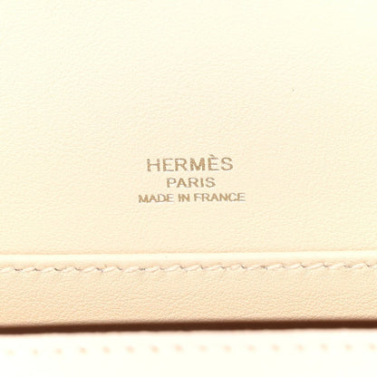 Hermes Chevre Mysore Geta Messenger Bag Nata Goatskin Leather - NEESTRA