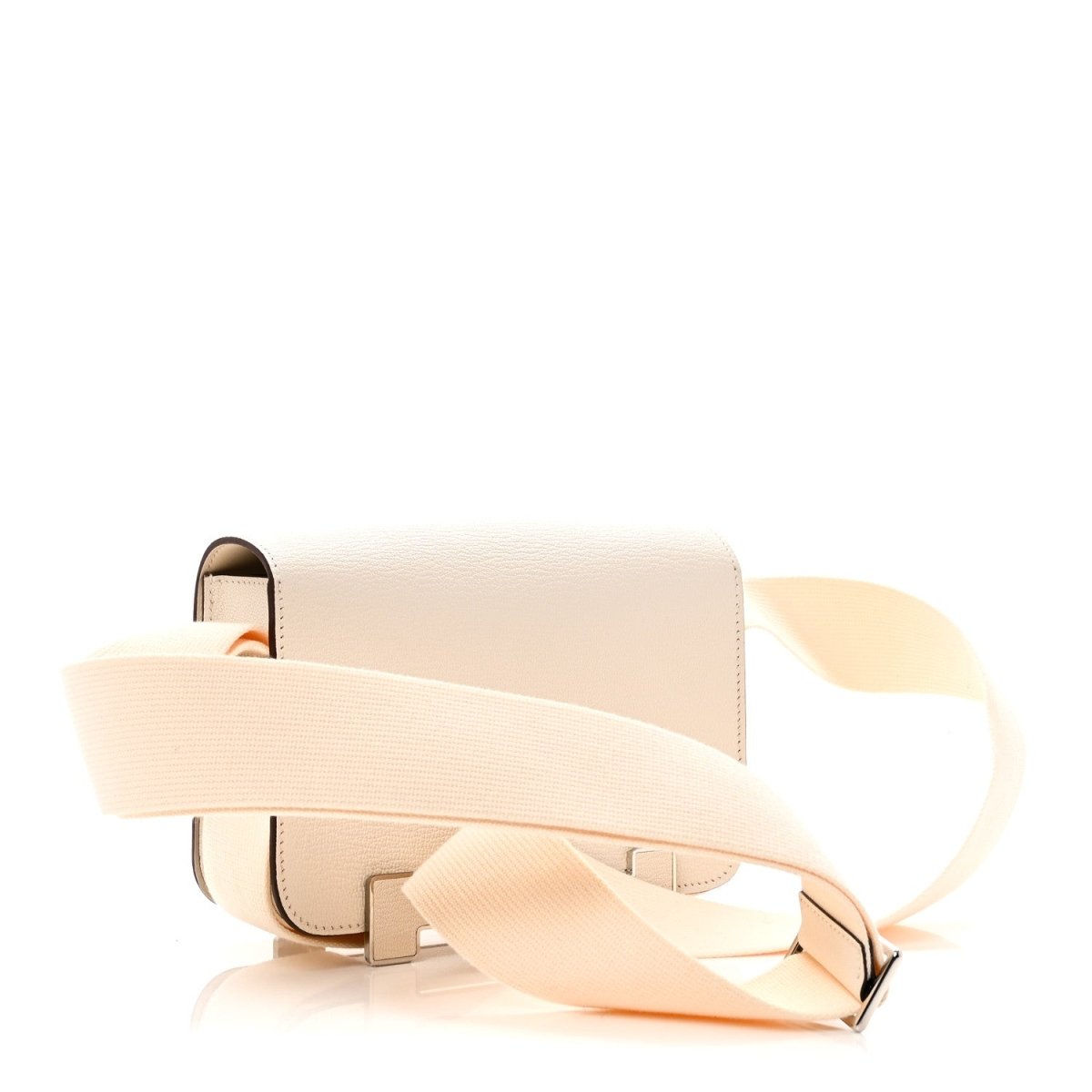 Hermes Chevre Mysore Geta Messenger Bag Nata Goatskin Leather - NEESTRA