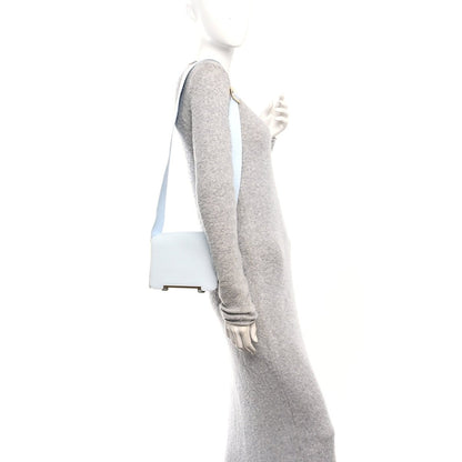 Hermes Chevre Mysore Verso Geta Leather Crossbody Bleu Brume Nata - NEESTRA