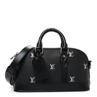 Louis Vuitton Blason Calfskin Monogram East West Alma Handbag Black - NEESTRA