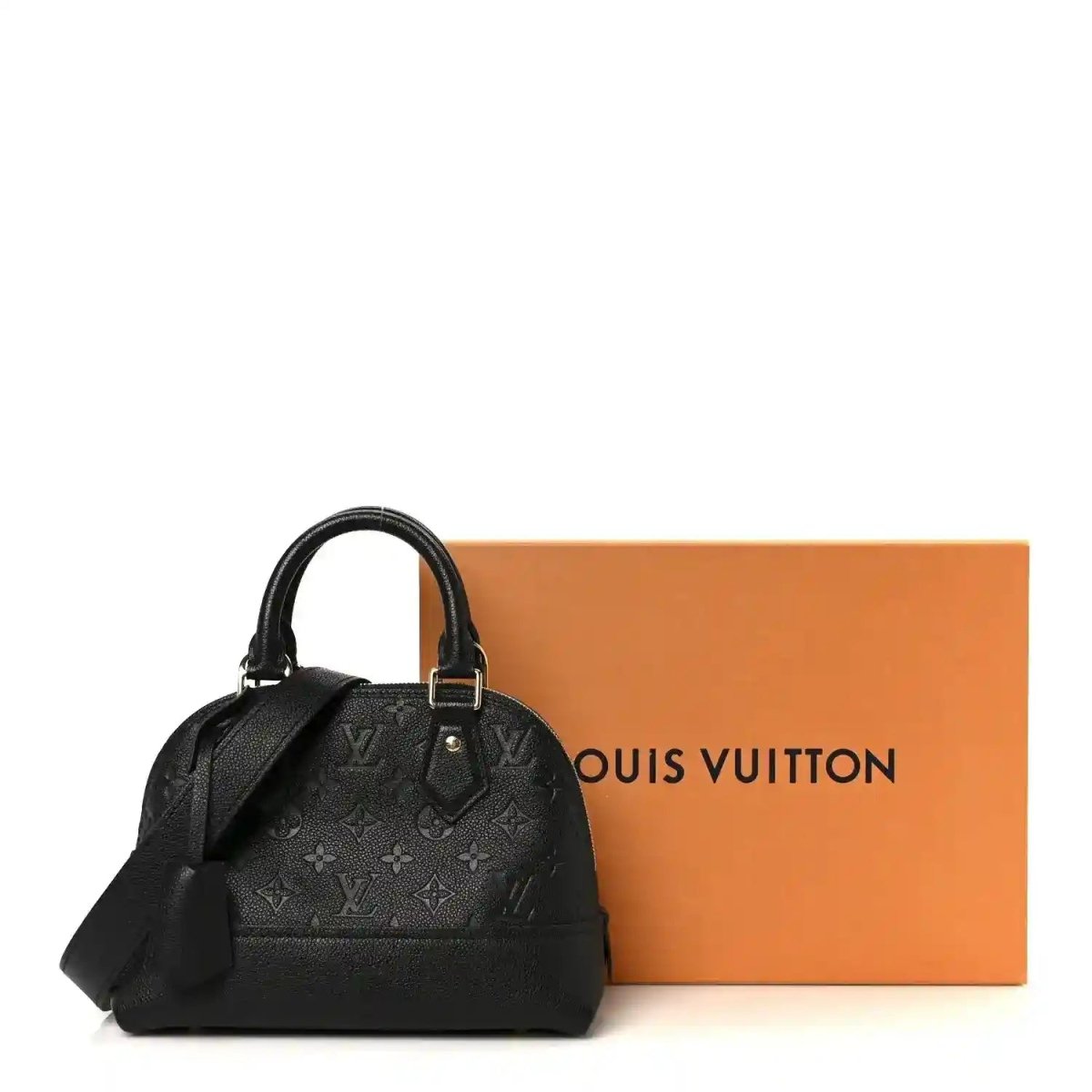 Louis Vuitton Empreinte Neo Alma BB Handbag in Black Leather - NEESTRA
