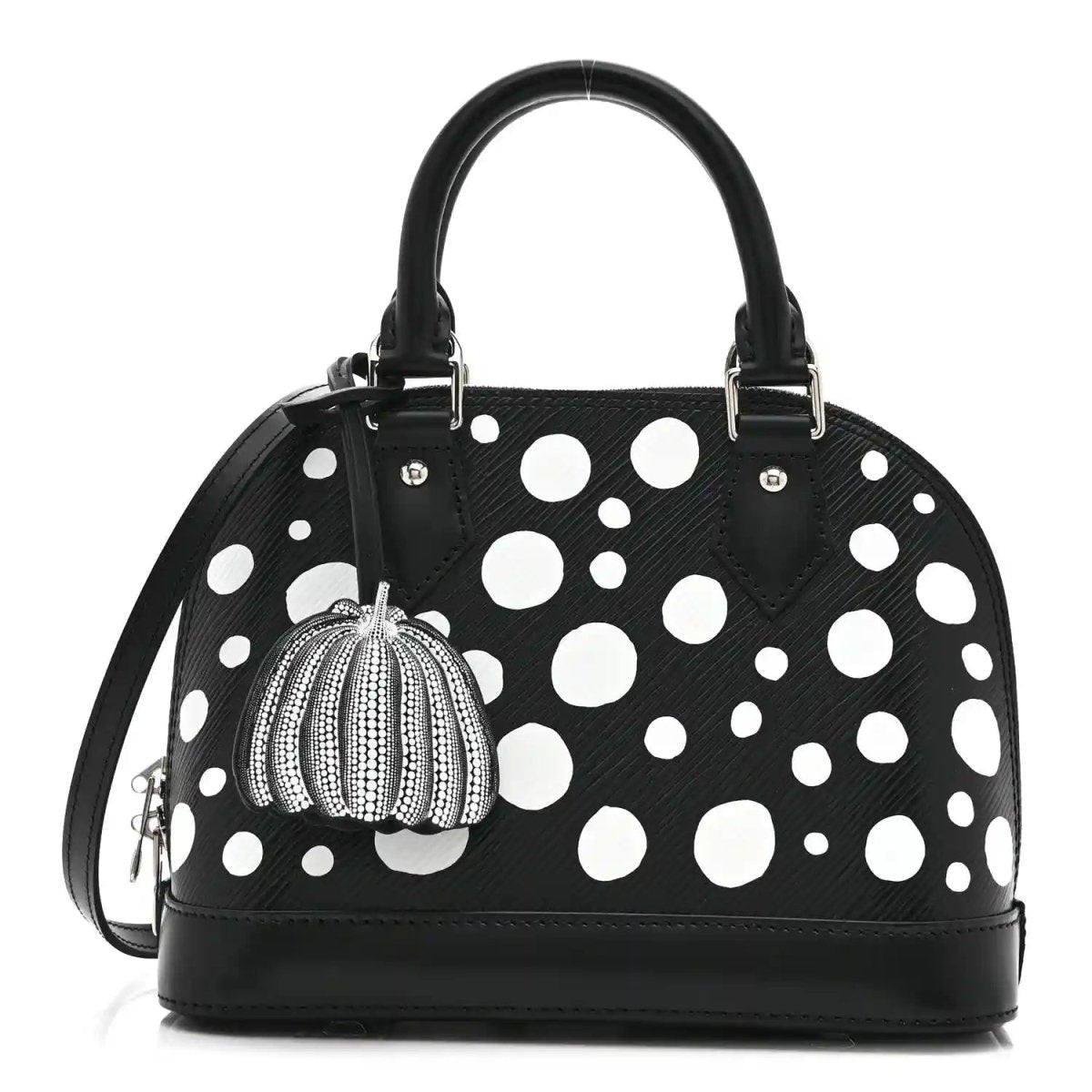 Louis Vuitton x Yayoi Kusama Epi Alma BB Black White Bag - NEESTRA