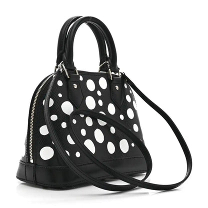 Louis Vuitton x Yayoi Kusama Epi Alma BB Black White Bag - NEESTRA