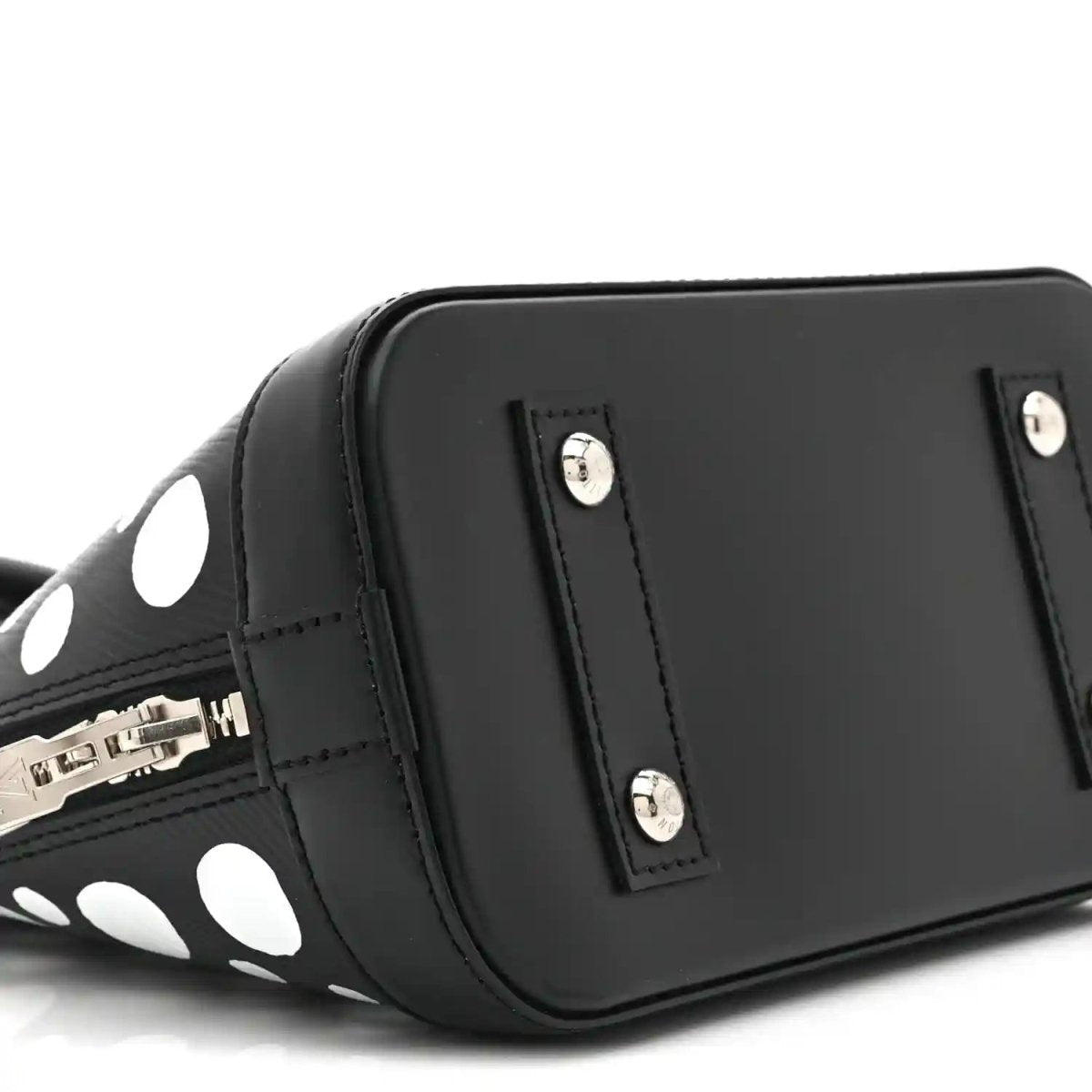 Louis Vuitton x Yayoi Kusama Epi Alma BB Black White Bag - NEESTRA