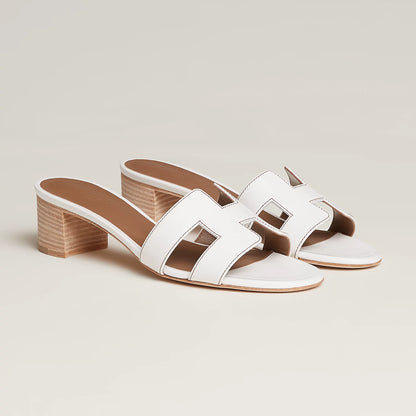Hermès Oasis Sandal in Suede Goatskin & Mesh