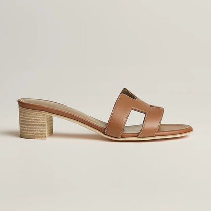 Hermès Oasis Sandal in Suede Goatskin & Mesh