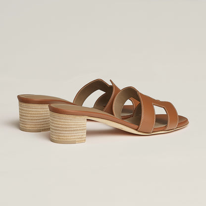 Hermès Oasis Sandal in Suede Goatskin & Mesh