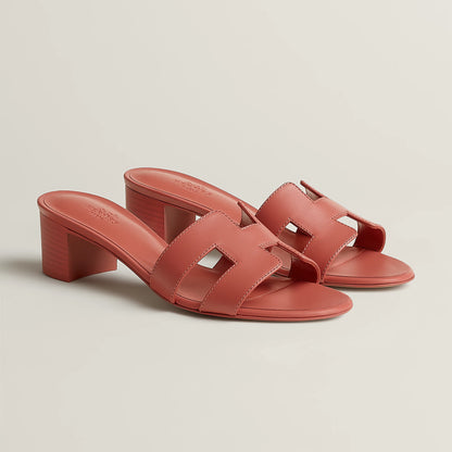 Hermès Oasis Sandal in Suede Goatskin & Mesh