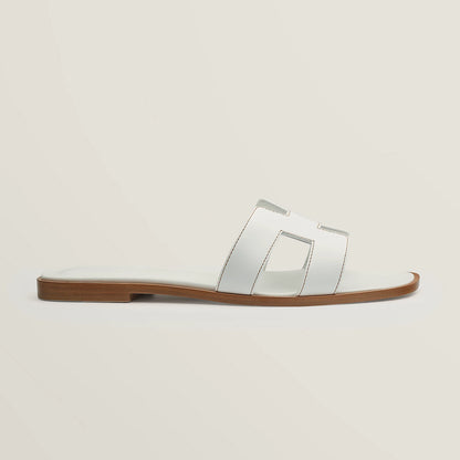 Hermès Oran Sandal in Box Calfskin Leather